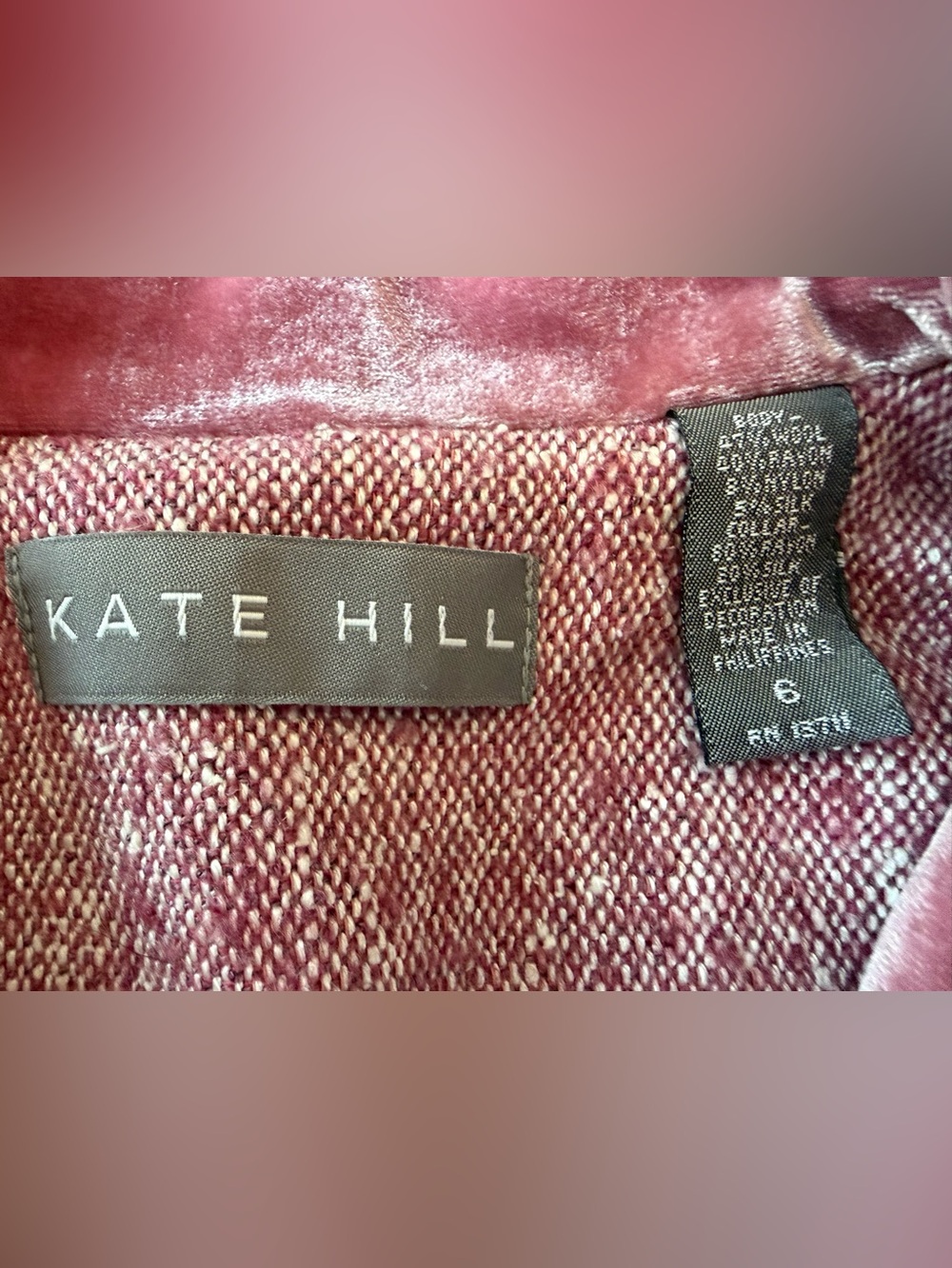 Kate Hill pink skirt suit - Picture 4 of 6